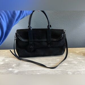 Fabletics Mesh Black Tote Bag